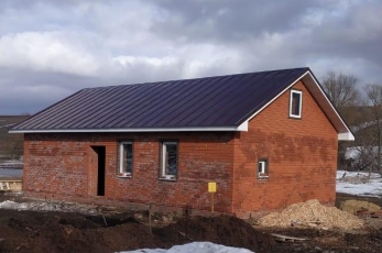 фальц двойной стоячий,Rall 8017 0,5 