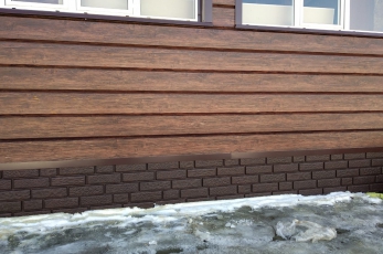 Фасадная Панель Ю-Пласт "Кирпич" Коричневый