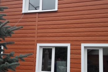 Сайдинг металлический Евробрус Пихта.