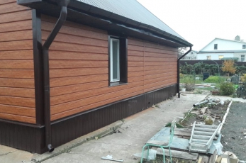 Сайдинг металлический Евробрус Пихта.