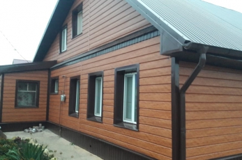 Сайдинг металлический Евробрус Пихта.