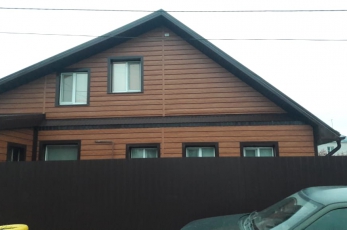 Сайдинг металлический Евробрус Пихта.