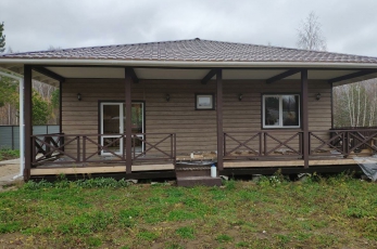 Сайдинг металлический Евробрус Ясень,Whate Dub1