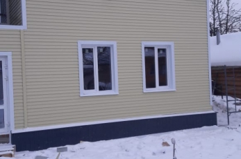 Сайдинг Металлический Финская доска узкая rall 1015