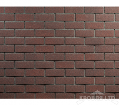 Фасадная плитка ТEХНОНИКОЛЬ HAUBERK цвет Обожжённый кирпич