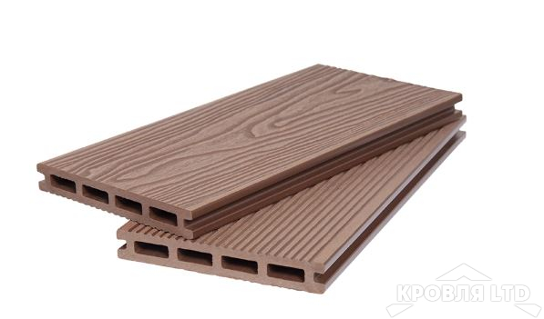 Террасная доска POLIVAN SINGARAJA светло-коричневый 20*140*4000