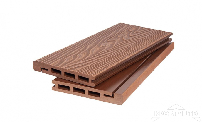 Доска обрамления из ДПК 3D WOOD POLIVAN для декинга 20х140х5800 мм
