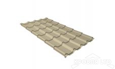 Металлочерепица Камея, Полиэстер RAL    1015 светлая слоновая кость, толщина 0,5