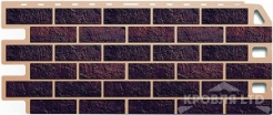 Фасадная панель Альта-Профиль Кирпич жжёный