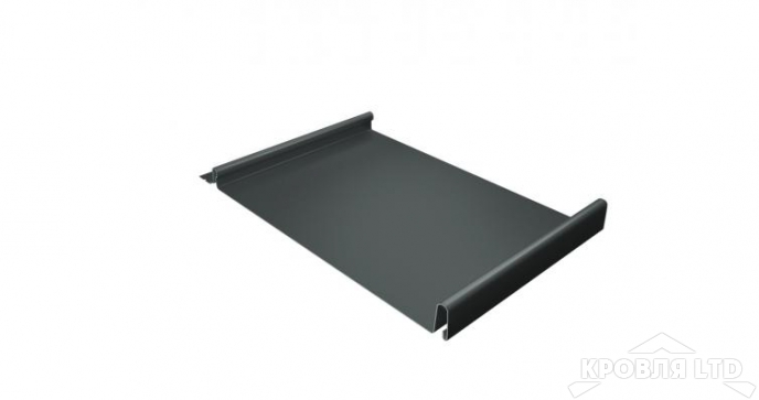 Кликфальц, Полиэстер RAL 7005 мышино-серый, толщина 0,45