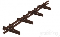 Снегозадержатель PRESTIGE ZN 45*25  композит RAL 8017 3м