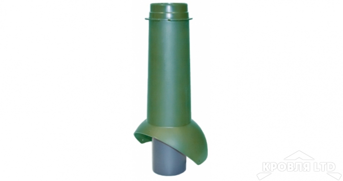 Выход канализации Krovent Pipe-VT 110 is (утепленный) зеленый