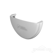 ТН ПВХ D125/82 ММ ЗАГЛУШКА ЖЕЛОБА БЕЛЫЙ Rall 9003