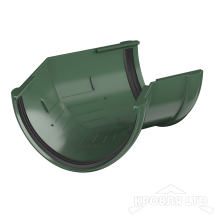 ТН ПВХ D125/82 ММ УГОЛ ЖЕЛОБА 135° ЗЕЛЕНЫЙ Rall 6005