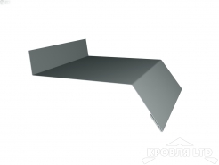 Отлив 100, Полиэстер RAL 7005 мышино-серый, толщина 0,45