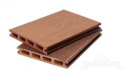 Террасная доска POLIVAN DENPASAR BRUSHING MIX красный 20*140*2900