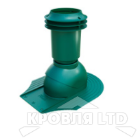 Выход вентиляции канализации Viotto для мягкой кровли при монтаже rall6005.