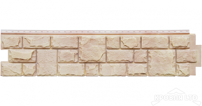 Фасадная панель Grand Line  "Я-Фасад" Екатерининский камень Classic жемчуг