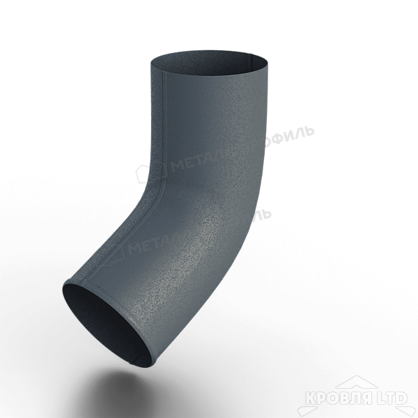 Колено сливное МЕТАЛЛ ПРОФИЛЬ Foramina Freeze D100 Grey