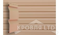 Сайдинг виниловый   GL Корабельная доска двухслойный персиковый 3,0 м