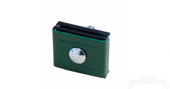 Крепление Скоба и болт М6х25 для Ограждения ГрандЛайн RAL 6005 зеленый мох