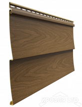 Сайдинг виниловый Елочка Döcke Lux Ванкувер цвет Миндаль 3,6м