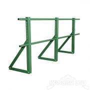 Кровельное ограждение Roofsystems серия ECONOM H-600 d25, Полиэстер RAL 6005 зеленый мох, 3м