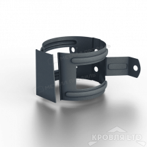 Держатель трубы (на дерево) МЕТАЛЛ ПРОФИЛЬ Foramina Freeze D100 Grey