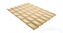 Профиль декоративный  Монтерра, Полиэстер RAL 1014 слоновая кость, толщина 0,4