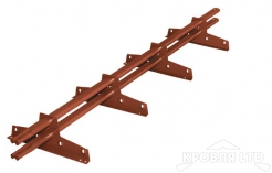 Снегозадержатель PRESTIGE ZN 45*25  CLICK ФАЛЬЦ RAL 8004 3м