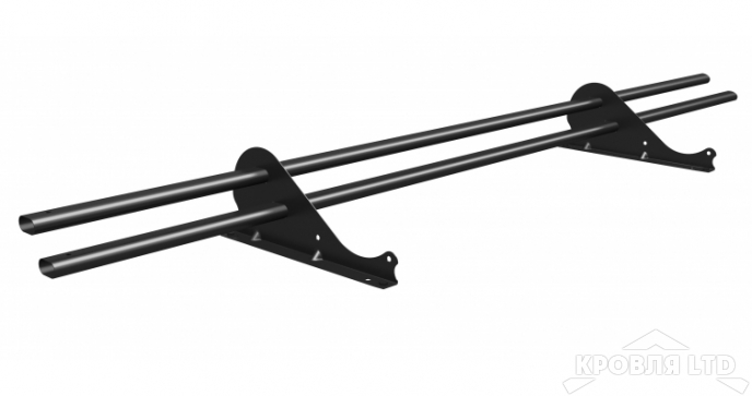 Снегозадержатель трубчатый Snow Kit RAL 9005 3м