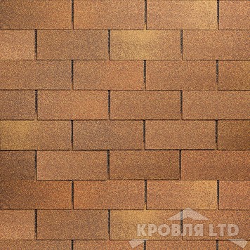 Гибкая черепица Шинглас серия Классик коллекция Фламенко цвет Антик