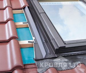 Оклад  для профилированных кровельных материалов с высотой профиля до 4,5 см  FAKRO EZV для FTP (CH) 78х118