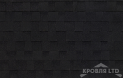 Гибкая черепица Шинглас  коллекция Фазенда цвет Черный