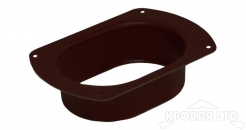 Воронка врезная Vortex 125/90 RR32 темно- коричневый