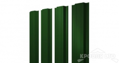 Штакетник Прямоугольный 0,45 PE RAL 6005 зеленый мох