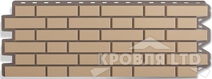 Фасадная панель Альта-Профиль Кирпич клинкерный желтый
