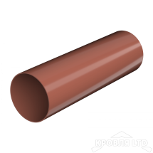 ТН ПВХ D125/82 ММ ТРУБА (1,5 М) КРАСНЫЙ Rall 8004