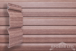 Сайдинг виниловый   GL Корабельная доска Tundra трехслойный рябина 3,0 м