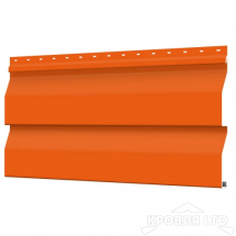 Сайдинг металлический Корабельная Доска, RAL 2004 Апельсин, толщина 0,45