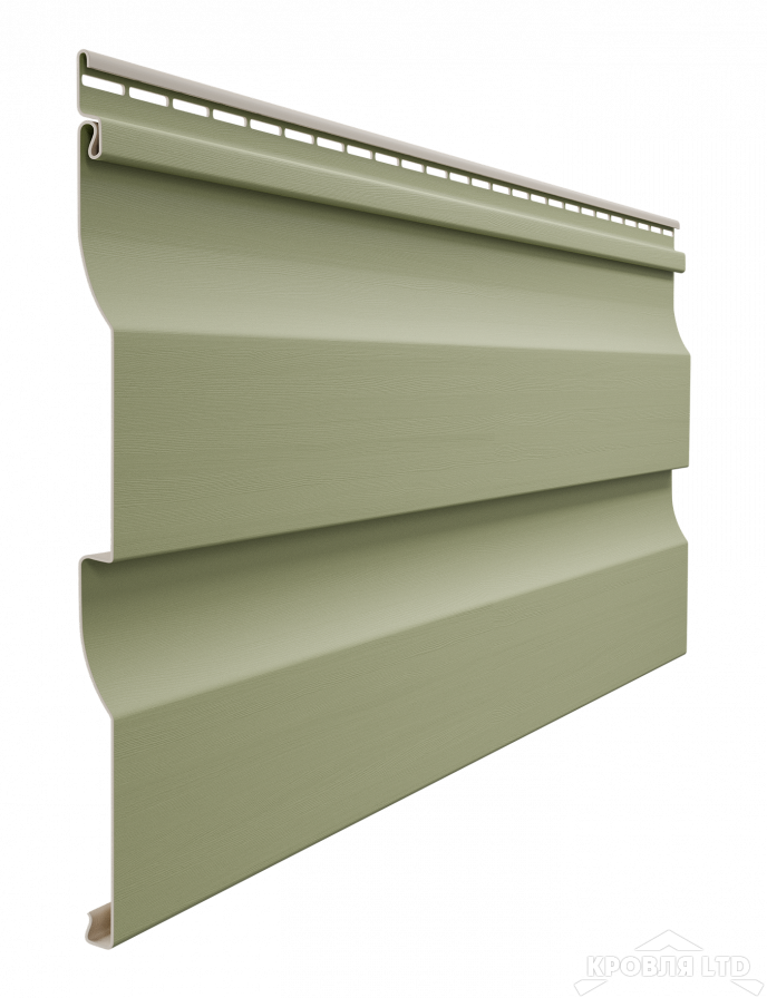 Сайдинг виниловый корабельный брус  Döcke Premium цвет кипарис 3,6 м