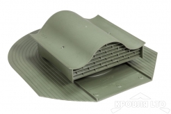 Аэратор кровельный HUOPA - KTV  цвет зеленый для гибкой черепицы или фальцевой кровли