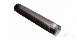 Труба круглая Oптима 1м 90мм RAL 8017 шоколад