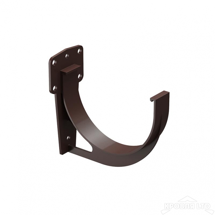 Кронштейн желоба для водостока Деке Премиум  шоколад