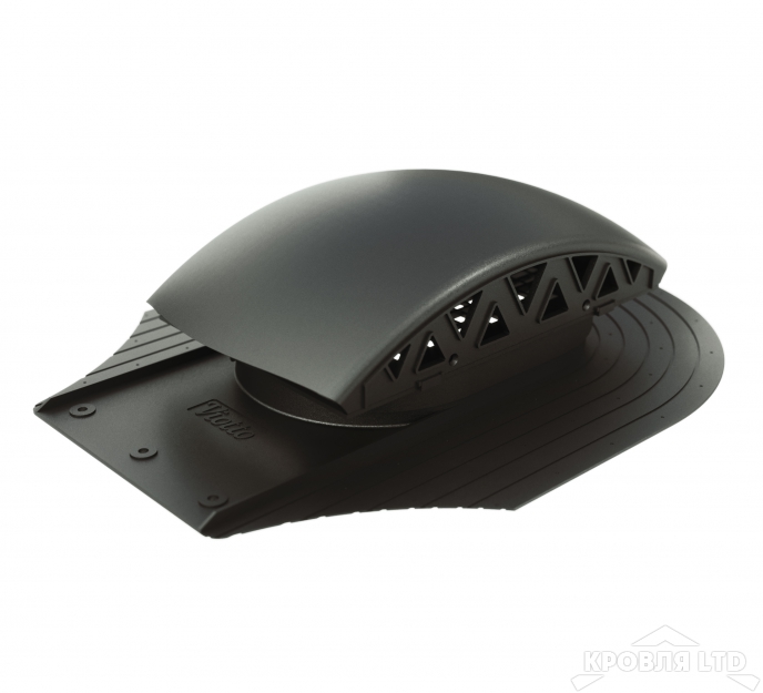 Вентилятор Viotto подкровельного пространства для мягкой кровли при монтаже rall9005. Черепаха