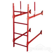 Стеновая лестница Rofsystems серия PRESTIGE ZN 400, Полиэстер RAL 3011
коричнево-красный, 1,2м