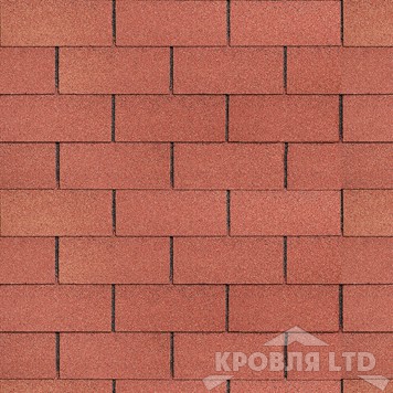 Гибкая черепица Шинглас серия Классик коллекция Фламенко цвет Гранада