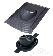 UNIVERSAL 2К проходной элемент цвет серый