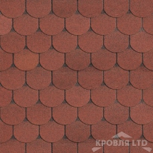 Гибкая черепица Шинглас серия Классик коллекция Танго цвет Кленовый
