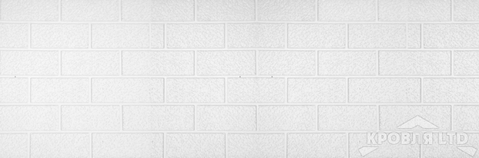 Декоративная теплоизолирующая панель COSTUNE Стандартный кирпич белый